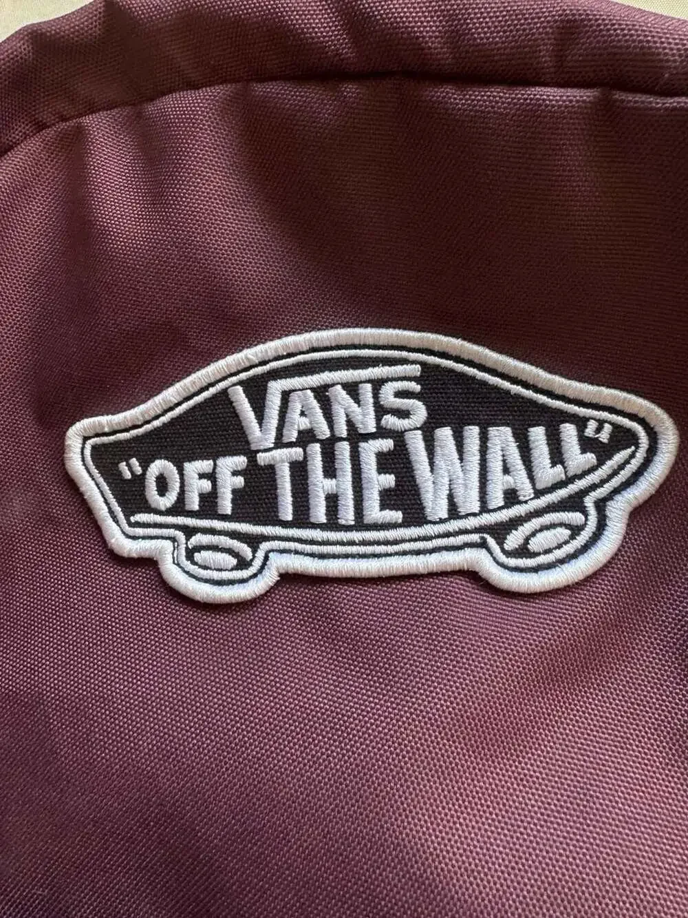Vans Old Skool Burgundy Backpack Skate Y2K Streetwear School College Bag